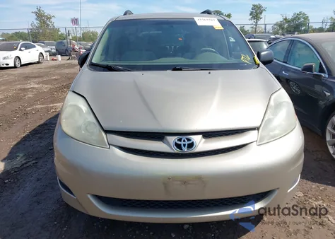 2007 Toyota Sienna Le z USA, uszkodzony, nr VIN 5TDZK23CX7S066422